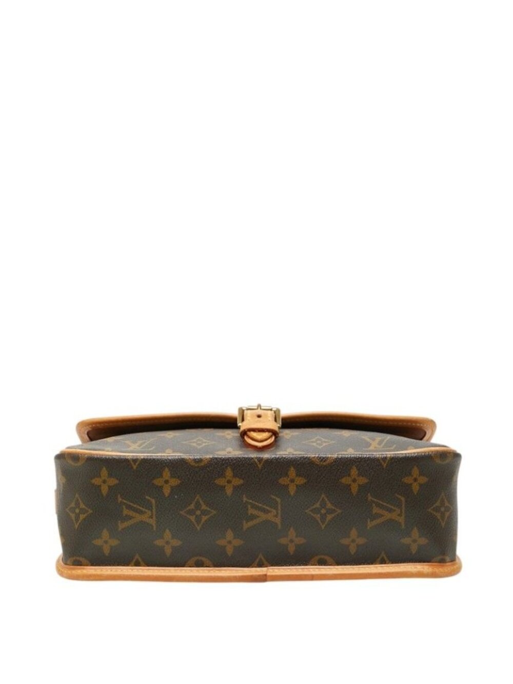 Louis Vuitton Monogram Solonge Crossbody Shoulder Bag Brown Leather - Picture 3 of 10